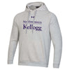 Kellogg Men's Silver Grey Heather All Day Fleece Hooded Sweatshirt