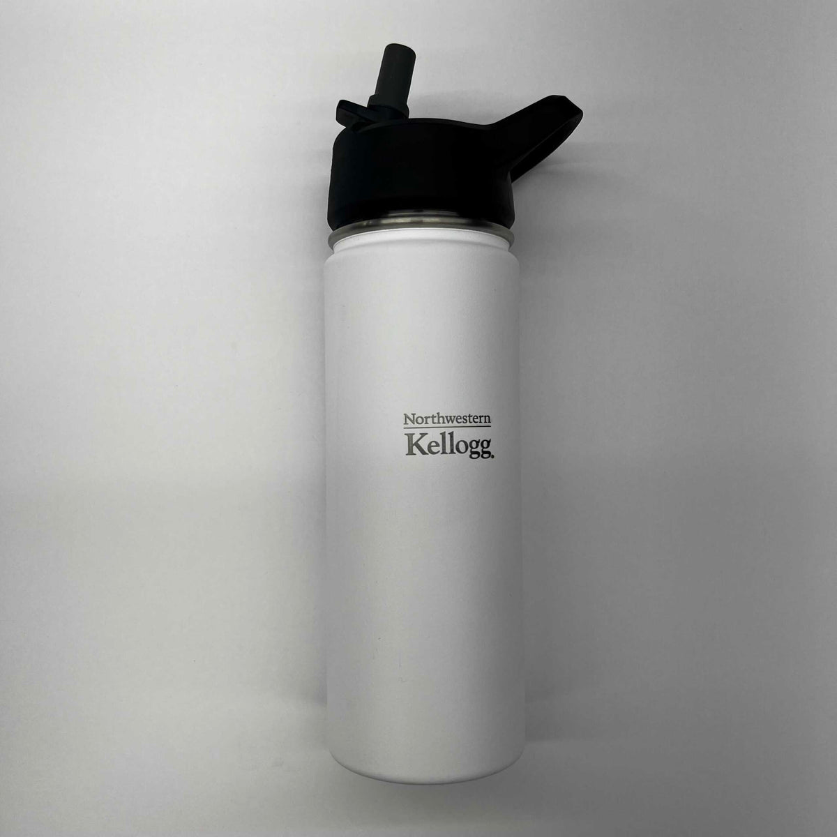 Northwestern I Kellogg Laser Engraved 20 oz. White Hyper Sport Vacuum Travel Tumbler with Sippy Lid