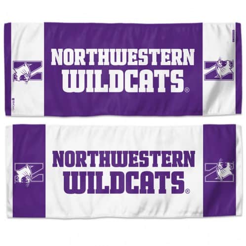 Northwestern Wildcats Performance Fabric Cooling Towel 12" x 30"