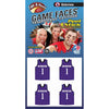 Northwestern Wildcats Waterless Temporary Spirit Tattoos with Basketball Jersey Design