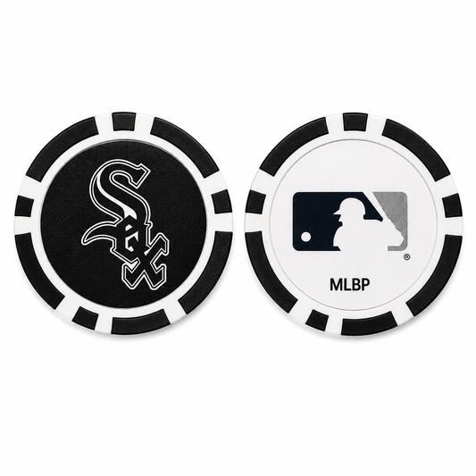 Chicago White Sox Poker Chip Golf Ball Marker – MLB Golf Accessory