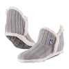 Northwestern University Wildcats Light Gray Alpen Glow Slipper Sock