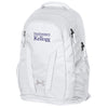 Northwestern I Kellogg Under Armour White Hustle 5.0 Backpack