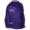 Northwestern I Kellogg Under Armour Purple Hustle 5.0 Backpack