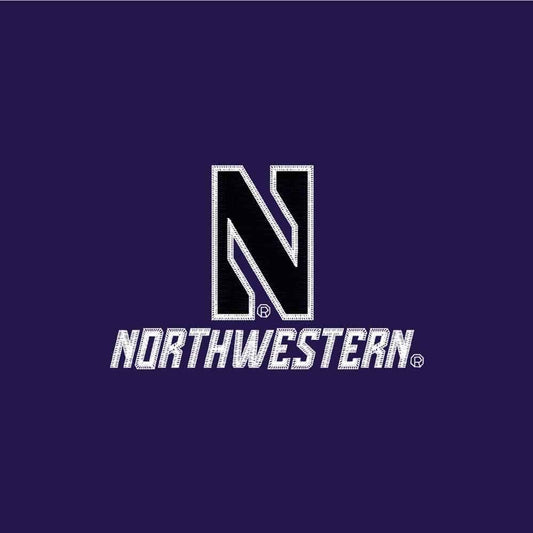 Northwestern University Wildcats Men’s Under Armour Purple Coldgear Fleece -Lined Puffer Fullzip Hooded Jacket