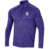 Northwestern University Wildcats Men’s Under Armour Purple Tech Twist 1/4 Zip with Stylized N Design