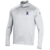 Northwestern University Wildcats Men’s Under Armour Performance 2.0 1/4 Zip with Stylized N Design in White Color