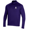 Northwestern University Wildcats Men’s Under Armour Performance 2.0 1/4 Zip with Stylized N Design in Purple Color