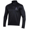 Northwestern University Wildcats Men’s Under Armour Fleece 1/2 Zip with Stylized N Design in Black Color