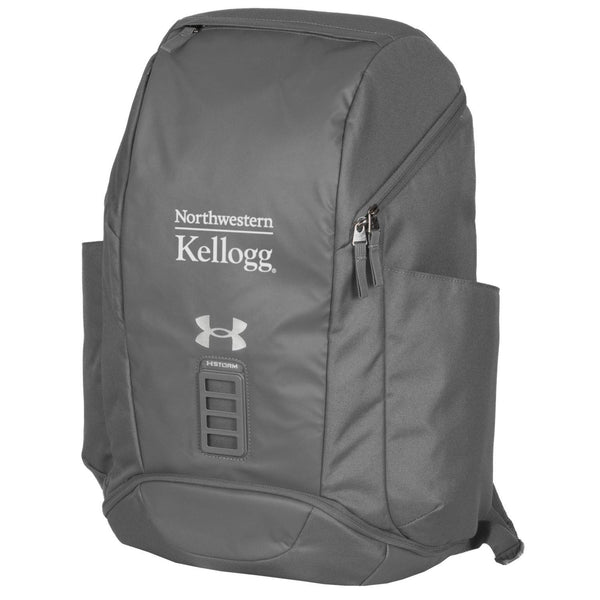 Northwestern I Kellogg Under Armour Pitch Grey Contain Backpack
