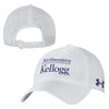 Kellogg Under Armour Men's White Airvent 2.0 Adjustable Hat