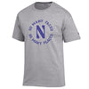 Northwestern University Wildcats Champion Men's Tee With So Many Faces So Many Places Design-1