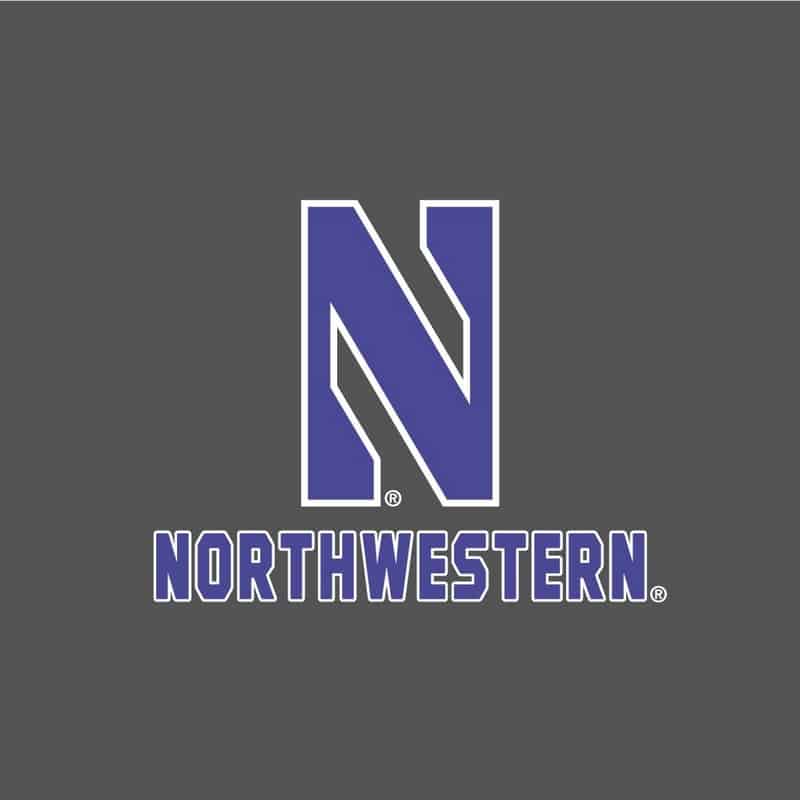 Northwestern University Wildcats Champion Youth Graphite Packable Jacket -2