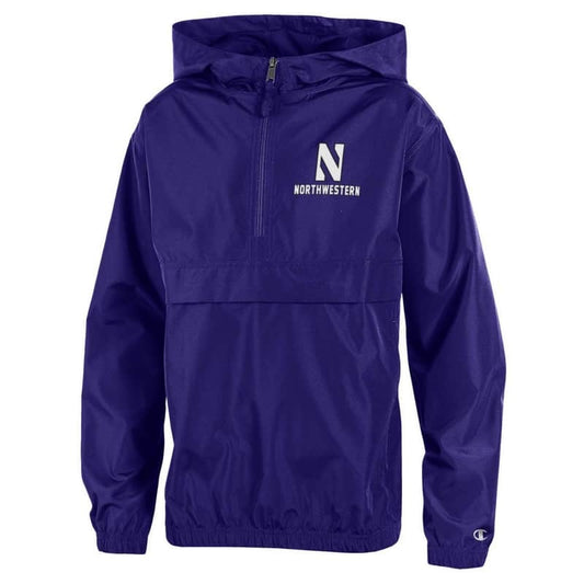 Northwestern University Wildcats Champion Youth Purple Packable Jacket