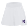 Northwestern University Wildcats Women’s Champion Football Fan White Skirt with N Design