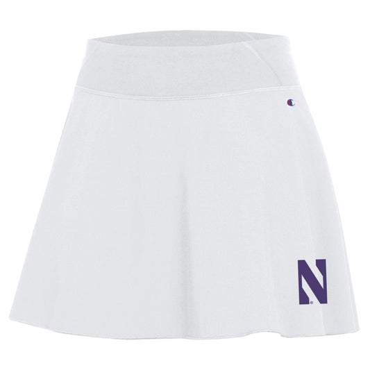 Northwestern University Wildcats Women’s Champion Football Fan White Skirt with N Design