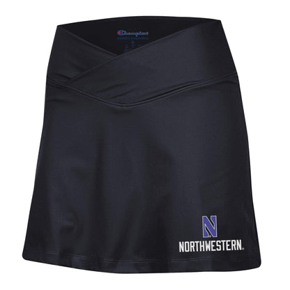 Northwestern University Wildcats Women’s Champion New Generation II Black Skirt with N over Northwestern Design