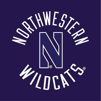 Northwestern University Wildcats Ladies Under Armour Athletic Lined Purple Short with Side Pockets