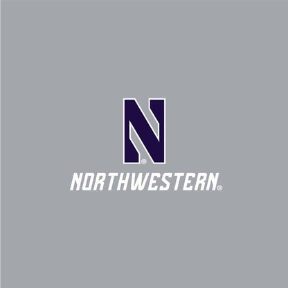 Northwestern University Wildcats Men's Under Armour Threadborne Ridge Fleece Grey Jogger Pants