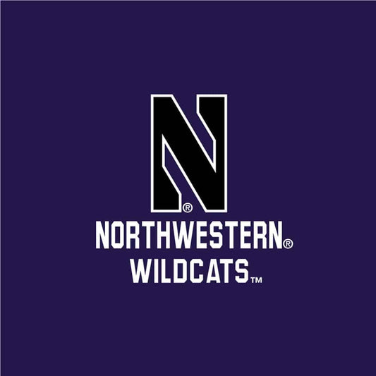 Northwestern University Wildcats Ladies Under Armour Coldgear Nodus Purple 1/2 Zip
