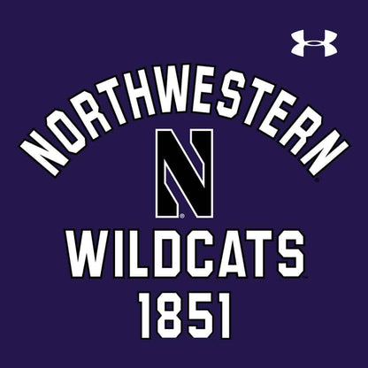 Northwestern University Wildcats Ladies Under Armour Purple Waffle Hood