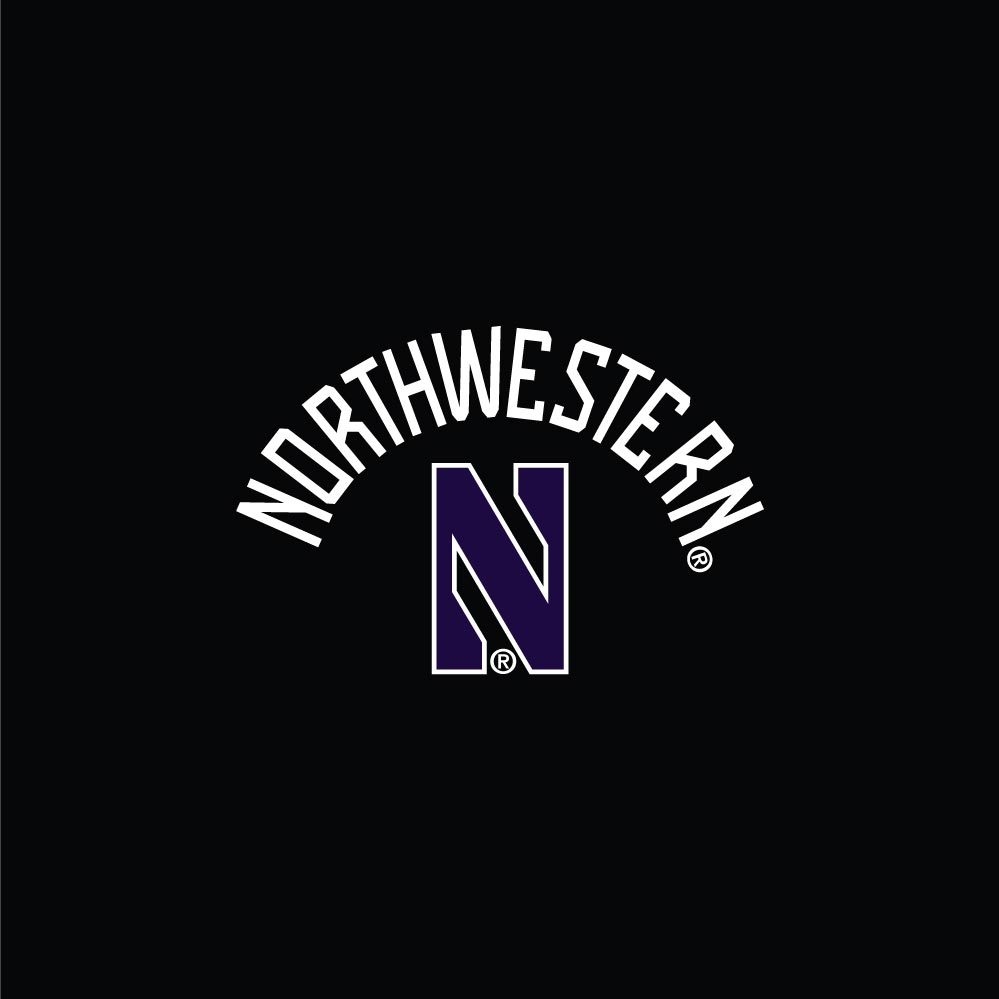 Northwestern University Wildcats Ladies Under Armour Threadborne Ridge Black Fleece Crop Pants
