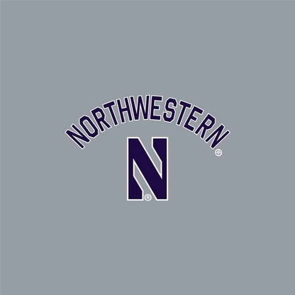 Northwestern University Wildcats Men's Under Armour Steel Double Knit Jacquard Short-2