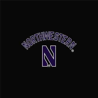 Northwestern University Wildcats Men's Under Armour Black Double Knit Jacquard Short -2