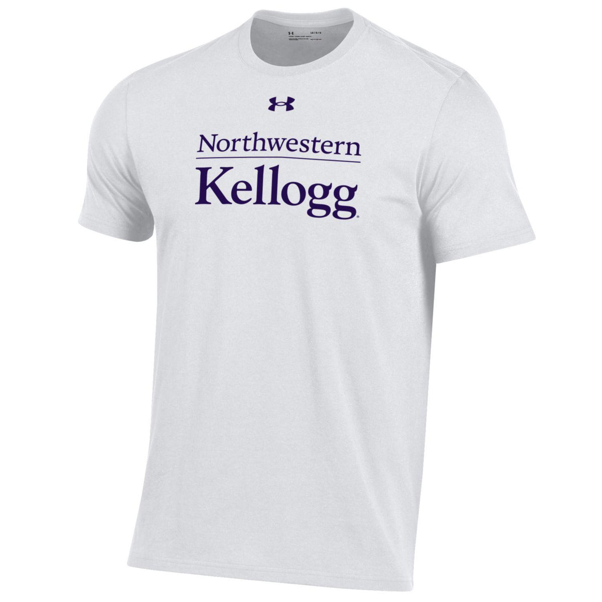 Kellogg Men's White Performance Cotton Short Sleeve Tee