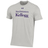 Kellogg Men's Silver Heather Performance Cotton Short Sleeve Tee