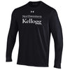 Kellogg Men's Black Performance Cotton Long Sleeve Tee