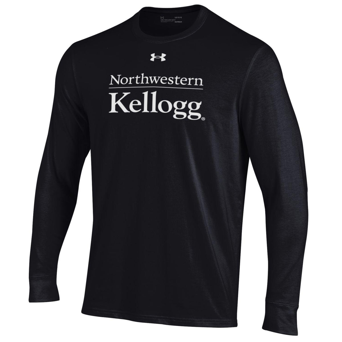 Kellogg Men's Black Performance Cotton Long Sleeve Tee