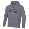 Kellogg Men's Carbon Heather All Day Fleece Hooded Sweatshirt