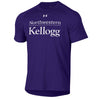 Kellogg Men's Purple Tech Short Sleeve Tee