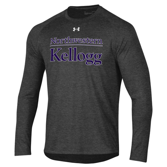 Kellogg Men's Carbon Heather Tech Long Sleeve Tee