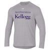 Kellogg Men's True Grey Heather Tech Long Sleeve Tee