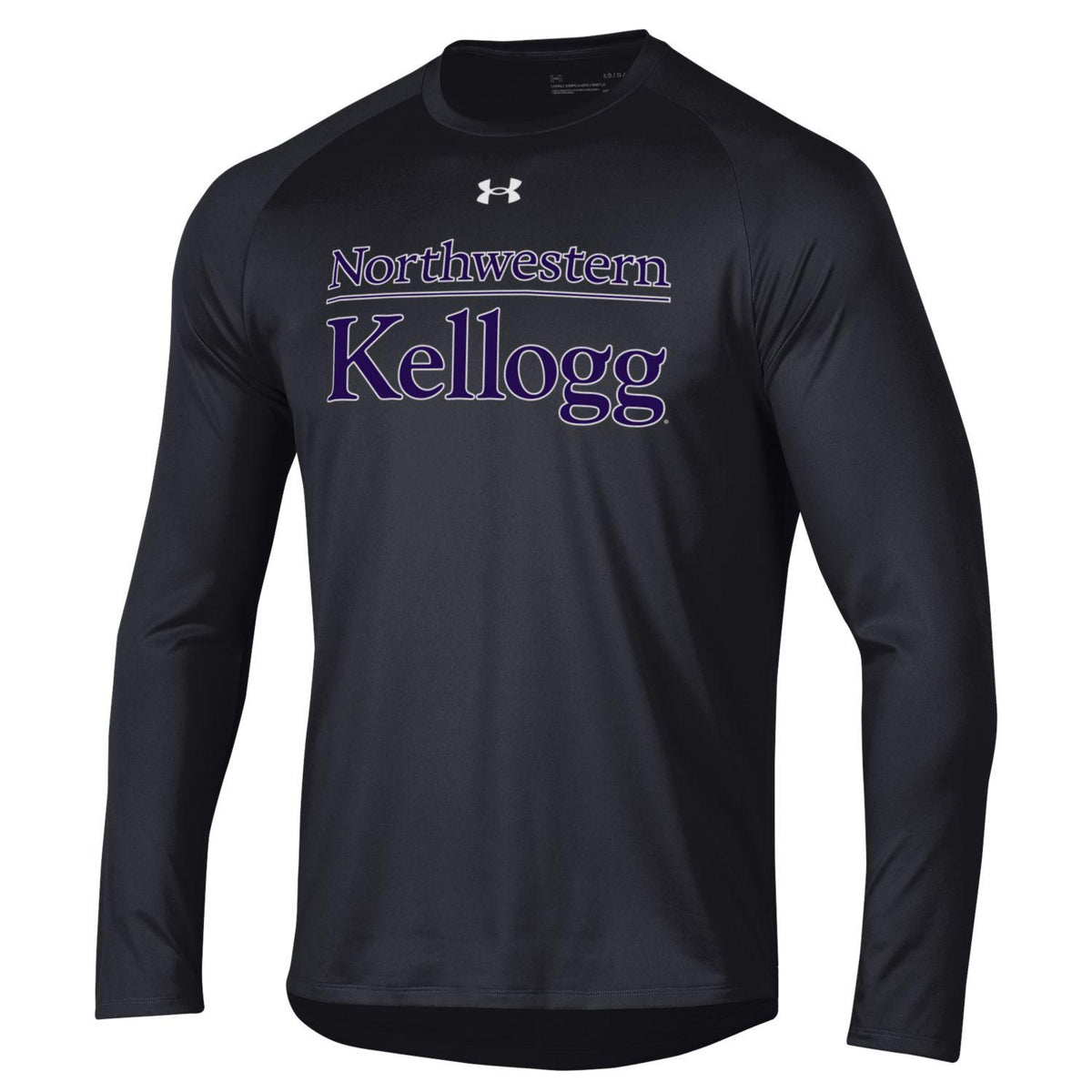 Kellogg Men's Black Tech Long Sleeve Tee