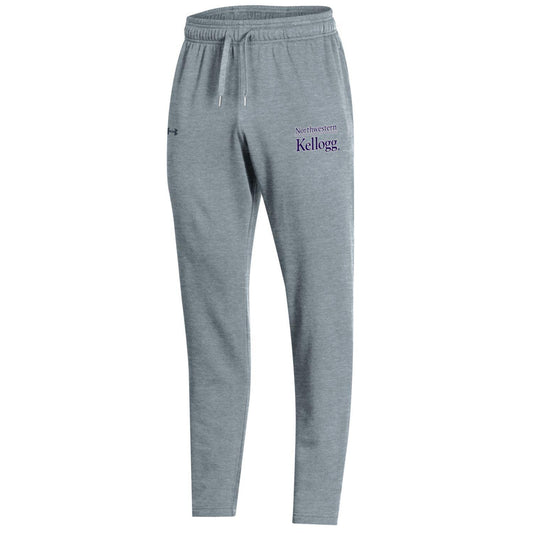 Kellogg Men's Under Armour True Grey Heather All Day Open Bottom Pant