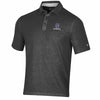 Northwestern University Wildcats Men’s Under Armour Triblend Black Heather Polo shirt