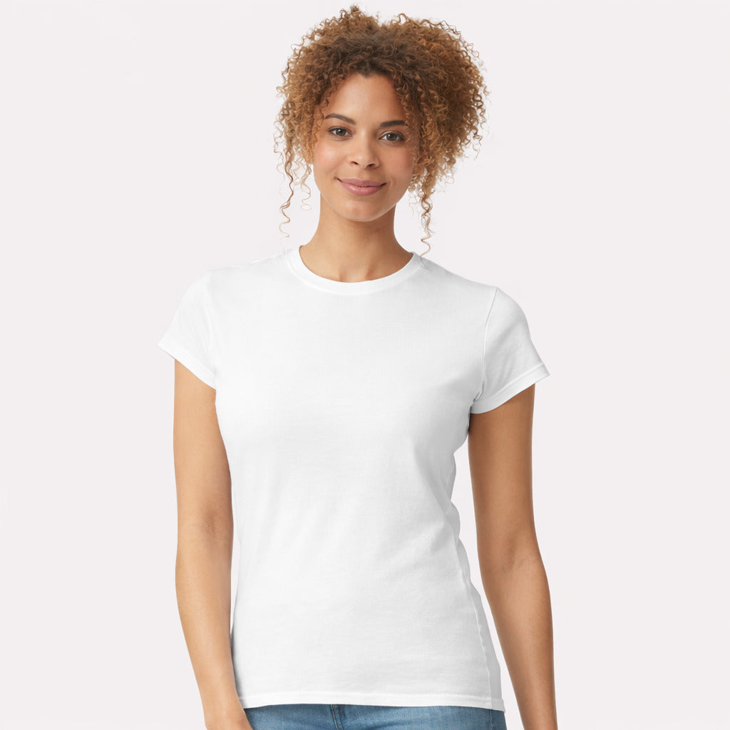 Northwestern I Kellogg Women's MV Softstyle Sport Grey Tee Shirt