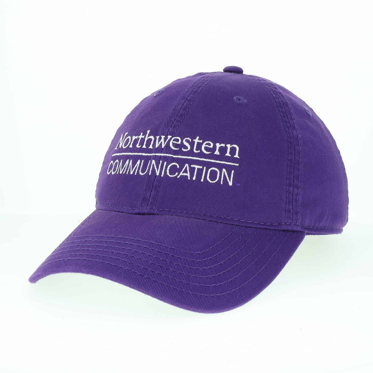 Northwestern School of Communication Legacy Unconstructed Adjustable Purple Hat