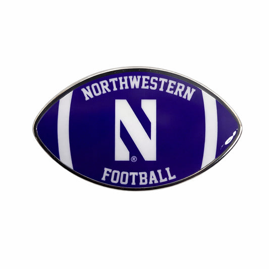 Northwestern Wildcats Football Purple Lapel Pin