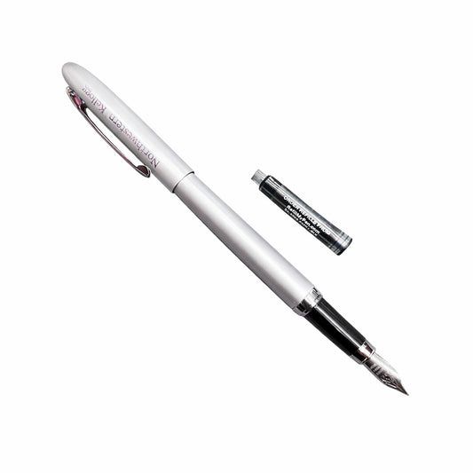 Northwestern I Kellogg Laser Engraved Silver Fountain Pen