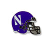 Northwestern University Wildcats Helmet Design Lapel Pin