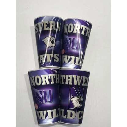 Northwestern University Wildcats 20 OZ 3D Multi Image & Changing Image Tumbler -2