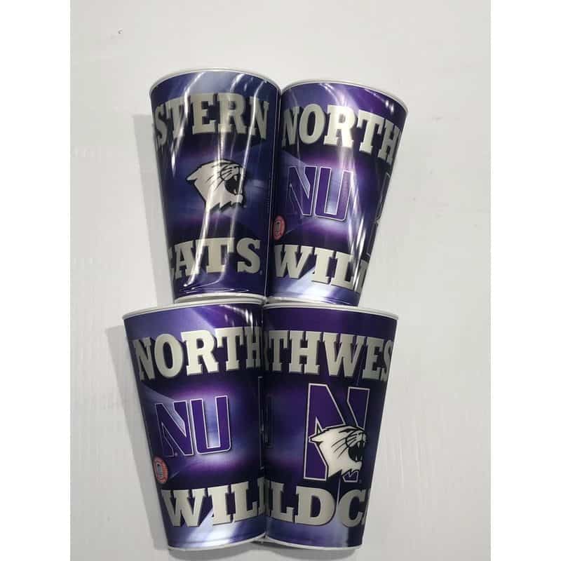 Northwestern University Wildcats 20 OZ 3D Multi Image & Changing Image Tumbler -2
