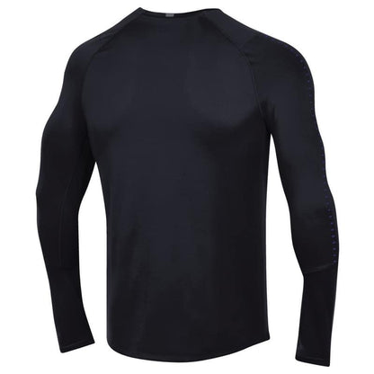 Northwestern University Wildcats Youth Under Armour Sideline Black Raid Long Sleeve Tee -2