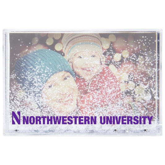 Northwestern University Wildcats Snow Frame