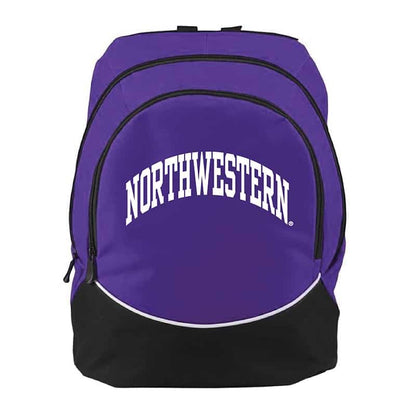 Northwestern University Wildcats Augusta Sportswear Purple Tri-Color Backpack AS1915