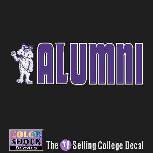 Northwestern Alumni Design Outside Application Decal